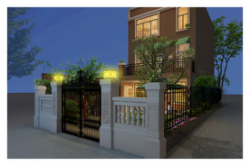 别墅外观效果图