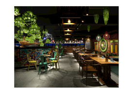 音乐餐厅效果图