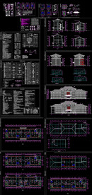 中学教学楼施工图