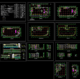 购物中心建筑施工图