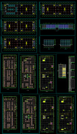 商场超市平面图纸