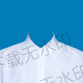 男士白色衬衫模板