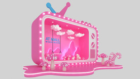 电视拍照打卡点