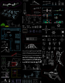 儿童游乐场CAD图纸(之二)