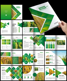 绿色科技环保农业农产品生态画册