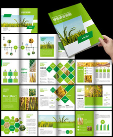 绿色科技环保农业农产品生态画册