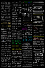 交通工具CAD图纸(之二)