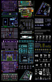 超市CAD图纸集合