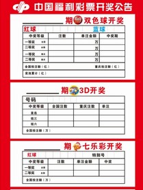 福彩最新开奖公告