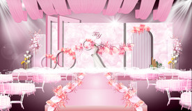 粉色系婚礼