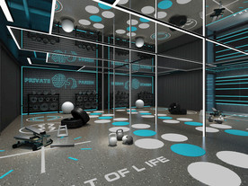 健身房效果图