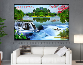 桂林山水装饰画