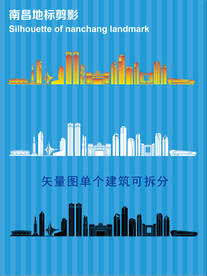 南昌地标剪影