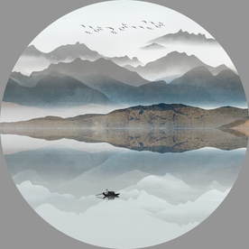 写意山水画 意境山水画