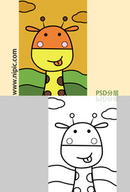 可爱卡通背景图片