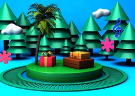 C4D 场景 C4D设计 颁奖