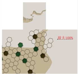 现代六边形立体格子珠宝宝石背景