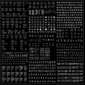 卫浴CAD图纸集合之一