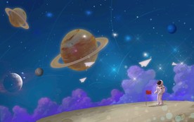 宇航员的奇幻之旅