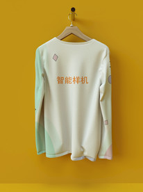 T恤贴图上衣样机图案可更改