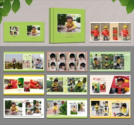 儿童相册照片书模板