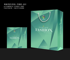 绿色手提袋 手提袋 手提袋设计