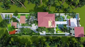 别墅园林景观效果图