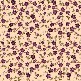 链条 小碎花 复古 设计