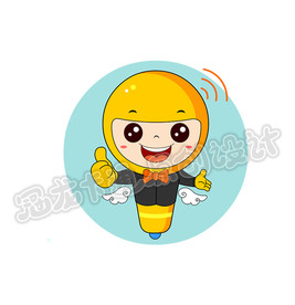 卡通麦克风矢量插图