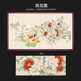 百花图