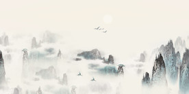 禅意意境云雾山水