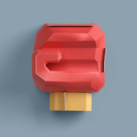 手工拳套图标（红色）