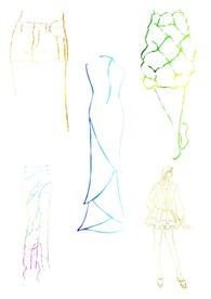 华丽服饰  样版展示