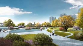 公园效果图湿地效果图景观效果图