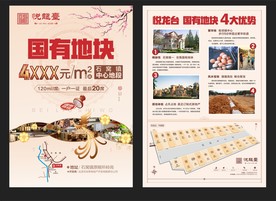 高端 房地产 单张海报设计