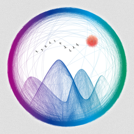 新中式山水装饰画