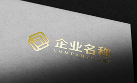 烫金logo效果图