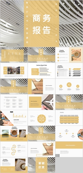 商务报告PPT