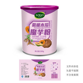 葛根木瓜魔芋粉