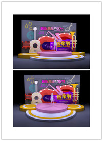 音乐节舞台设计