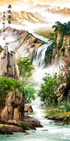 山水装饰画