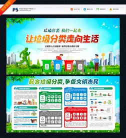 垃圾分类宣传海报