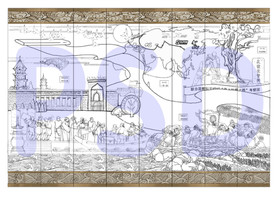 浮雕设计 围海造田