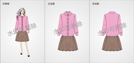 服装设计连衣裙