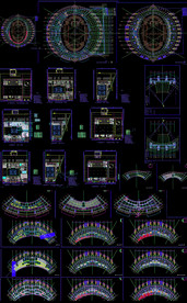 体育会展中心施工图