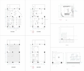 一整套咖啡店装修施工图