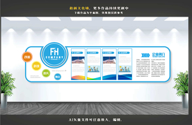 科技企业文化墙