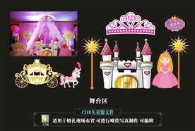 公主城堡 生日宴 满月周岁宴