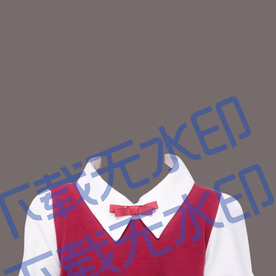 女童证件照模板