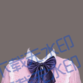 女童证件照模板